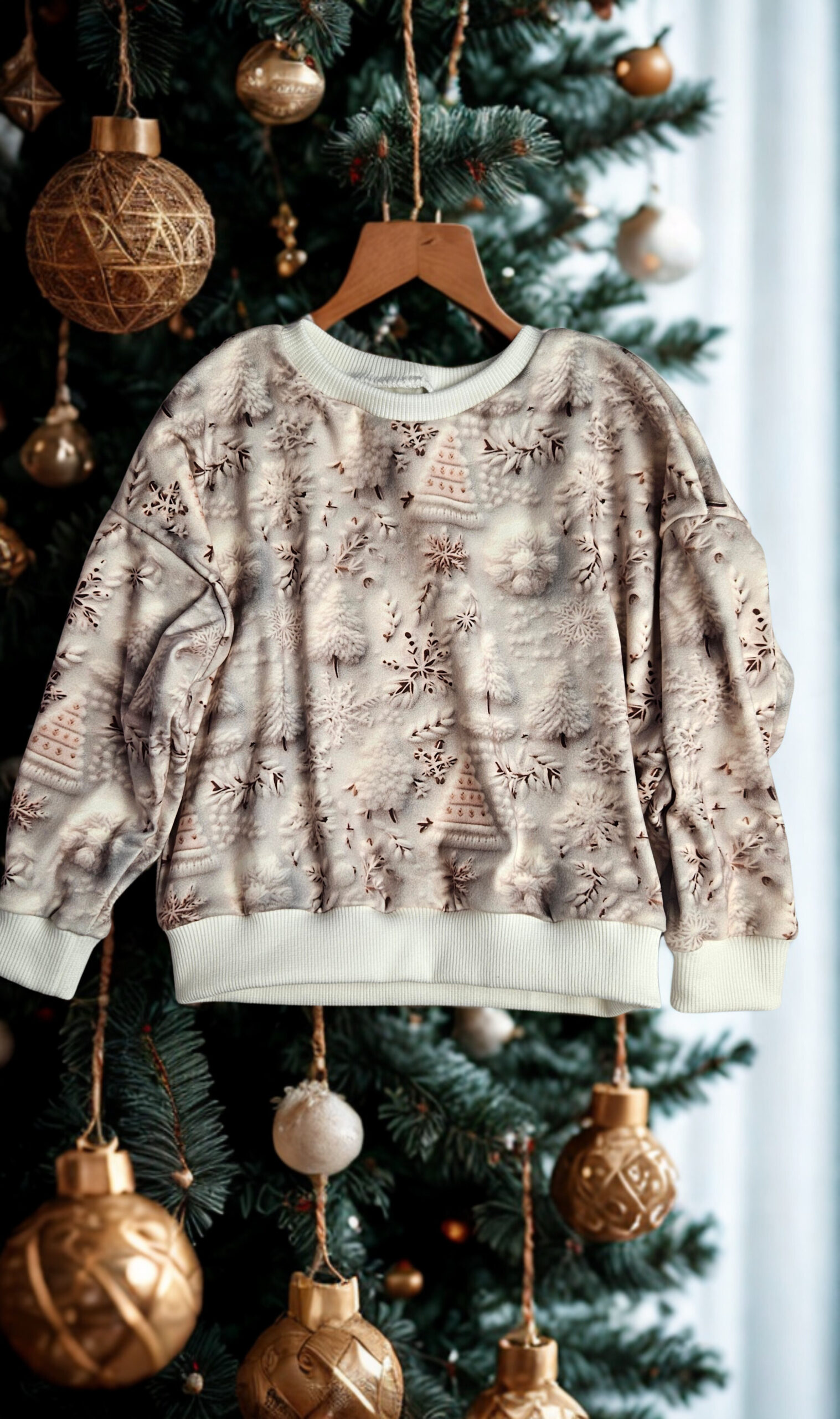 Bluza świąteczna r. 98