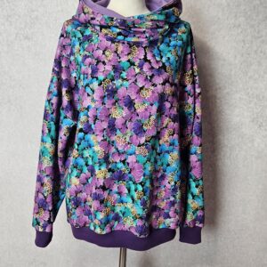 Bluza oversizowa z kapturem r. L